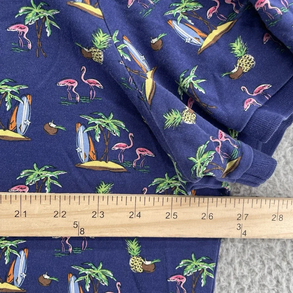Ralph Lauren Polo Shirt Men's XXL Blue Classic Fit Preppy Surf Flamingo Academia